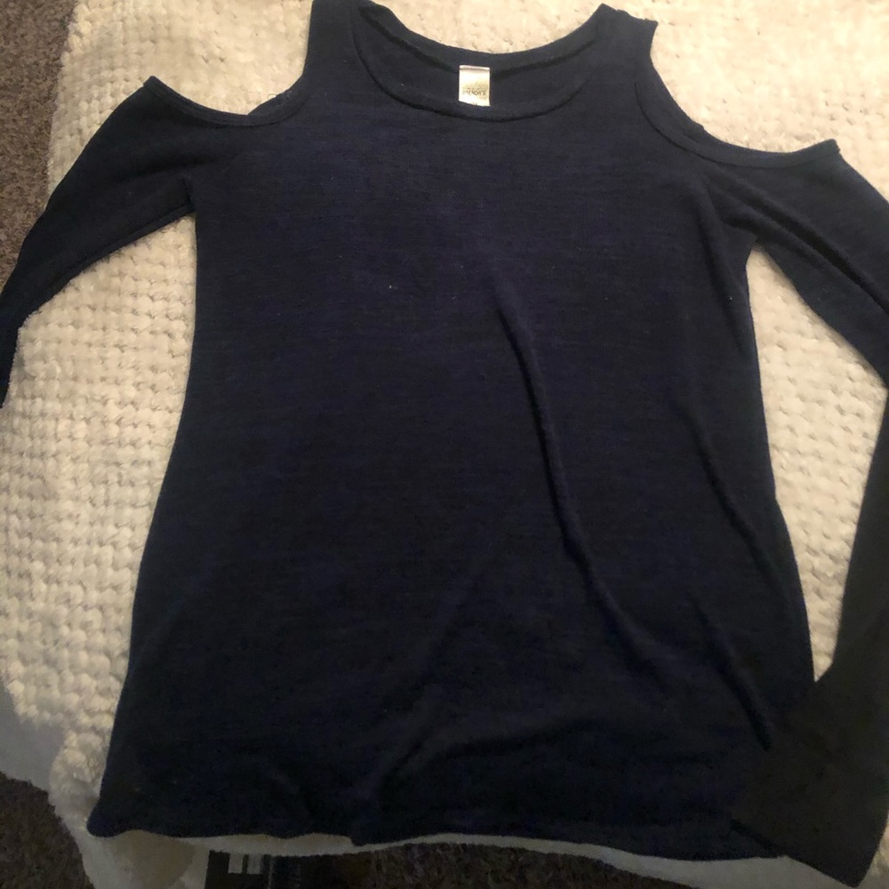 Navy sweater